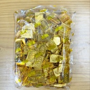 Túi 1 Kg Socola vàng miếng 9999 SJC Ngọc Hân Thơm Ngon - chocolate