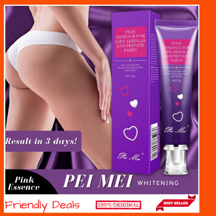 Peimei Pink Essence Whitening Cream For Lips, Areolas, Underarms and