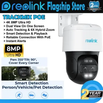 Reolink 4K PTZ Dual-Lens PoE Security Camera Outdoor with 6X