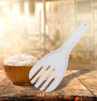 ♀☜ Household Thickened Loose Rice Spoon Plastic Large Rice Fork Restaurant Canteen Rice Shovel Kitchen Anti-fall Rice Spoon