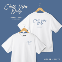 เสื้อยืดลาย chill viber only | sherbet teeshop