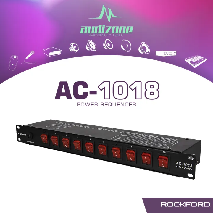 ROCKFORD Power Sequencer AC1018 Lazada PH