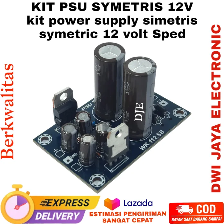 KIT PSU SYMETRIS 12V kit power supply simetris symetric 12 volt Sped