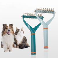 Cat Dog Pet Hair Remover Brush Comb for Dogs Border Collie Cleaning Tool Long Hair Curly mascotas Grooming Accessories Brushes  Combs