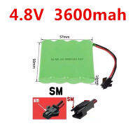 4.8v 3600mah แบตเตอรี่ NI-MH aa 4.8 v Batteries สำหรับรถบังคับ/เรือบังคับ/ของเล่น