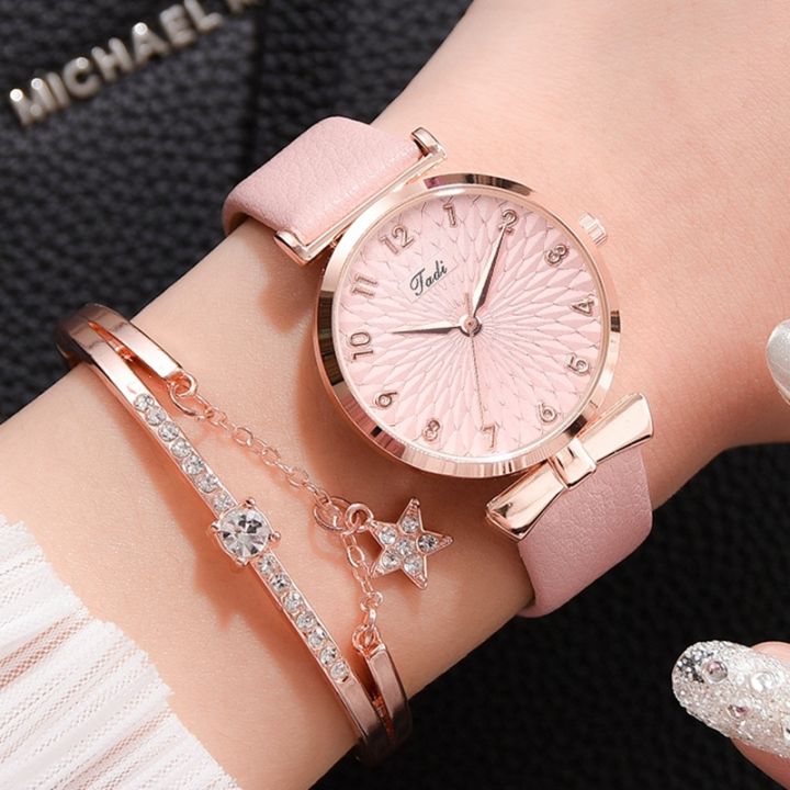 คลังสินค้าพร้อม-ผู้หญิงหรูหรา-braceletwatches-สำหรับผู้หญิง-magneticladies-sportspinkwristclock-relogio-feminino