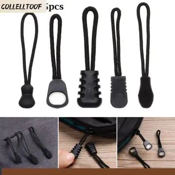 1pcs Zippers Pull Puller End Fit Rope Tag Replacement Clip Broken