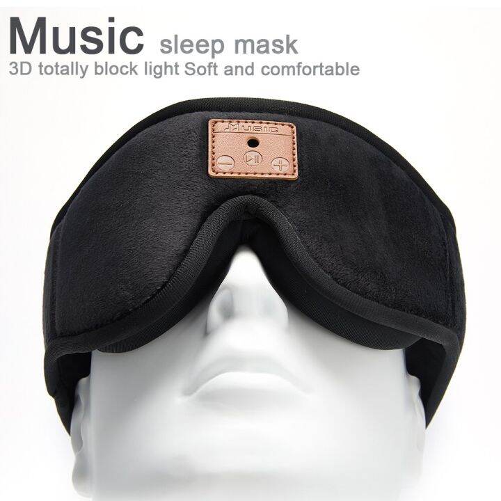 Sleep Headphones 3D Sleeping Mask Earphones Bluetooth Wireless Music