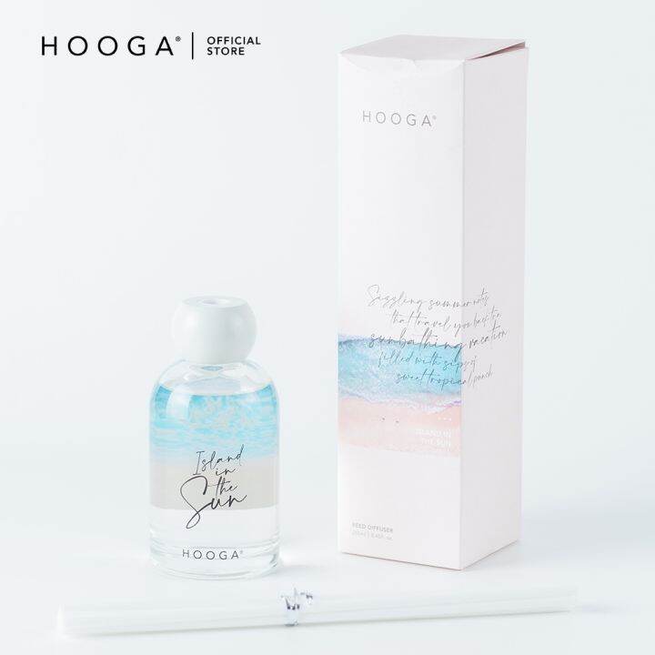 NEW HOOGA Reed Diffuser 250ml Skycation Series Lazada