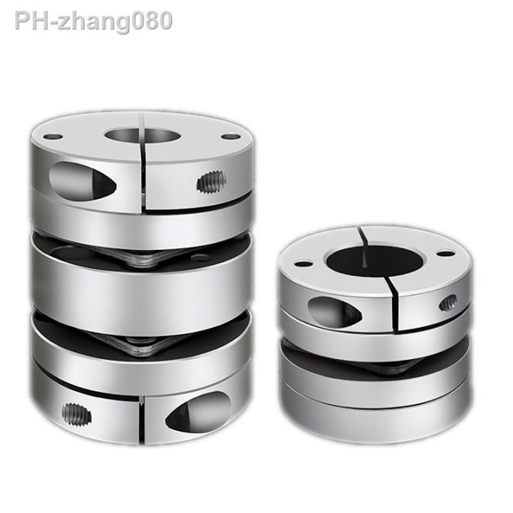 diaphragm-coupling-aluminum-alloy-flexible-single-and-double-diaphragm-shaft-coupling-stepping-servo-motor-high-torque-coupler