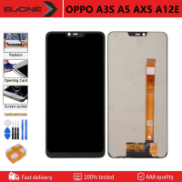 6.2นิ้วจอแอลซีดีต้นฉบับสำหรับ หน้าจอOppo A3s Oppo A5 AX5 A12E Realme C1 Realme 2จอแสดงผล LCD ที่มีหน้าจอสัมผัส Digitizer สมัชชาแก้วอะไหล่