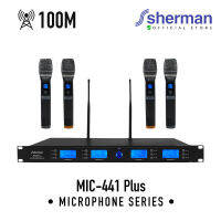 Sherman ชุดไมโครโฟนไร้สาย UHF รุ่น MIC-441 Plus