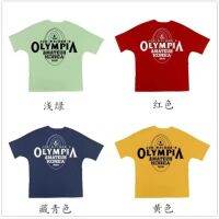 Orsay T-shirt man Olympia athletic gym fitness loose coat big yards mens fitness T-shirt