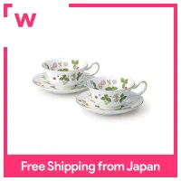 Wedgwood ถ้วยชาและจานรองสตรอว์เบอร์รีป่า (Piony) คู่1053310