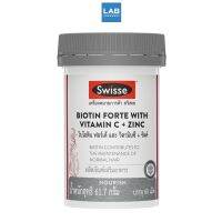 SWISSE Biotin Forte with Vitamin C + Zinc 60 tablets สวิสเซ ผลิตภัณฑ์เสริมอาหารไบโอติน ฟอร์เต้ และ วิตามินซี + ซิงค์ 1 ขวด บรรจุ 60 เม็ด