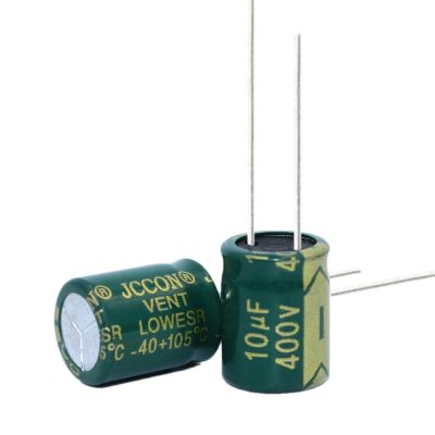 【cw】 10pcs frequency low resistance aluminum electrolytic capacitor 400v10UF 10uf400v volume: 8x12 10x13