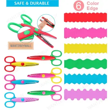 Handmade Diy Safety Childrens Scissors Kids Scissors Safe Paper