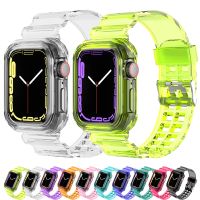 【YP】 Sport Band   for 8 7 6 5 4 3 Transparent silicone iwatch 40mm 44mm 42MM 38MM 41MM 45MM