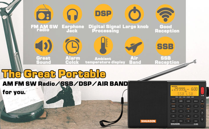 xhdata-d-808-fm-am-sw-ssb-airband-วิทยุแบบพกพา-วิทยุมัลติฟังก์ชั่นความไวแสงสูง