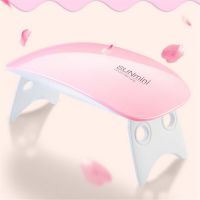 MATTEO เครื่องอบเล็บ สีเจล สีทุกชนิด 2in1เครื่องตรวจธนบัตรปลอม เครื่องอบเล็บพกพา Nail Dryer Micro USB Gel Varnish Curing Machine Nail Art Tools 2250 2251