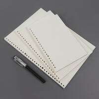 MaoTu 90 Sheets/Pack Loose Leaf Filler Paper A4 for Spiral Notebook Refills Ring Binder 4/30-Hole Dot Grid Ruled School Notebook Note Books Pads