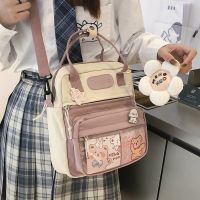 ❍❈ Korean Style Cute Mini Backpacks Women Waterproof Nylon Small Shoulder Bags For Teenage Girls Schoolbags Flower Travel Backpack