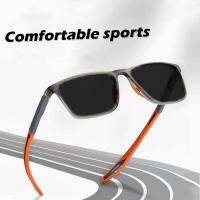 【CW】 Tr Silicone Ultra Polarized Sunglasses Outdoor Driving Men Basketball Football Anti Shedding Glasses