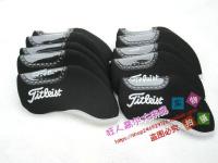 ♙ஐ ชุดเหล็กสำหรับดำน้ำ 10 แพ็ค ฝาครอบป้องกันไม้กอล์ฟ ชุดเหล็ก Titleist