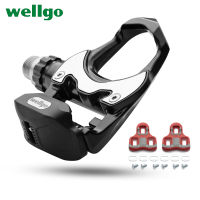 Wellgo R302 Road Pedal Ultralight 270g Road Bike Pedal All-alloy Cr Mo Axle Bearing Self-locking Clipless Bicicleta with Cleats