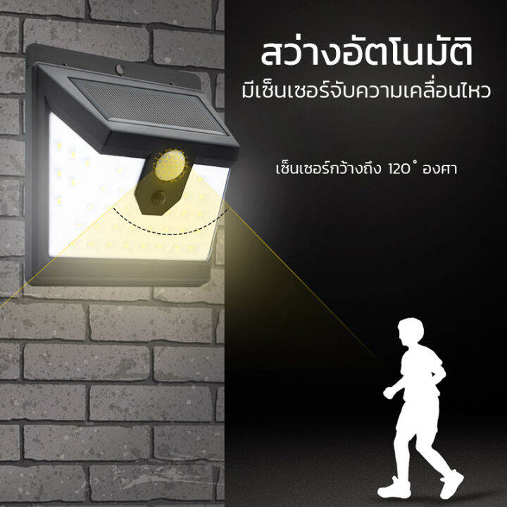 led-solar-light-wall-light-ไฟติดผนัง-3โหมด-40-led-28-6-6-เซ็นเซอร์-ไฟโซล่าเซลล์-ไฟฉุกเฉิน-solar-ใช้พลังงานแสงอาทิตย์-smart-d-cor