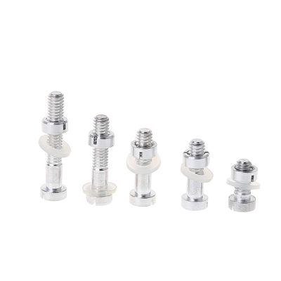 5Pcs M2.5 Screws Bolt Nut Washers Set Turntable Headshell Stylus Mounting Vinyl LP Record Player