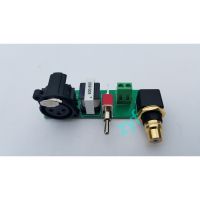 ✉卍 Balanced XLR signal to unbalanced RCA single-ended (Permalloy audio transformer passive conversion board)