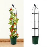 Obelisk Garden Trellis Tower Vine Supports Rose Tower Plant Climbing Frame Outdoor Flower Trellis Stand Flower Vines Pot Stand