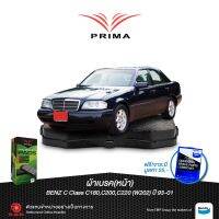 HOT** ผ้าเบรคPRIMA(หน้า)BENZ [C-CLASS]W202,C180,200,220 ปี 93-01/ PDB 1295 ส่งด่วน ผ้า เบรค รถยนต์ ผ้า เบรค หน้า ผ้า ดิ ส เบรค หน้า ผ้า เบรค เบน ดิก