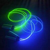 【CW】Colorful Luminous Jump Rope Sports Fitness Men Women Children Universal Gym Equipment for Home Weight Loss Exercise Rope