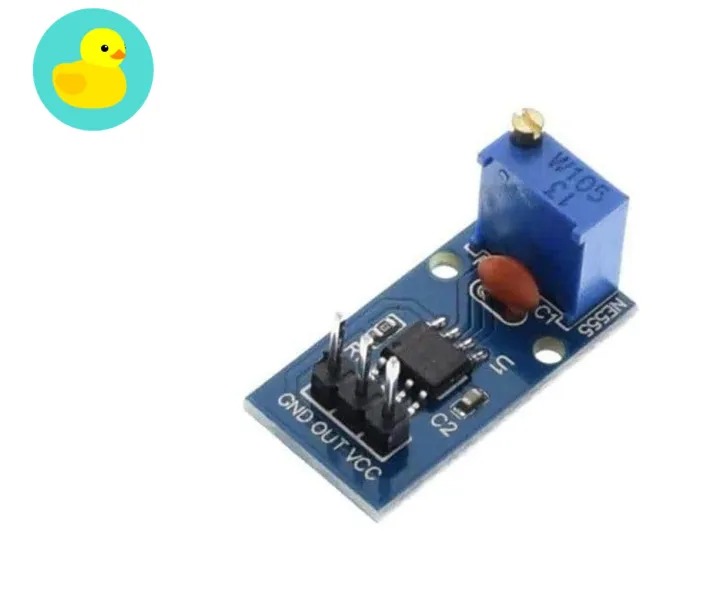 NE555 Clock Pulse Waveform Generator Module With Adjustable Frequency Lazada