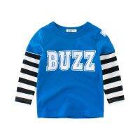 [COD] 2022 autumn new childrens fashion baby T-shirt boys long-sleeved tops a consignment