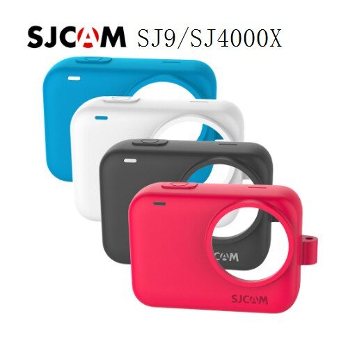 อุปกรณ์เสริม-sjcam-เคสซิลิโคน-ปลอก-สายคล้องข้อมือ-เคสป้องกันมีสายคล้อง-กรอบ-ฝาครอบสำหรับกล้องแอคชั่นแคมเมรา-sj4000x-sj9