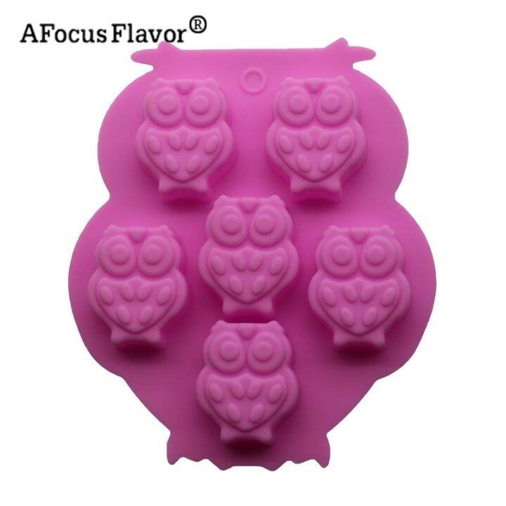 1-pc-6-holes-3d-owl-silicone-mold-kitchen-making-a-cake-ice-tray-chocolate-mould-fondant-mould-cake-decorating-tools-stencil