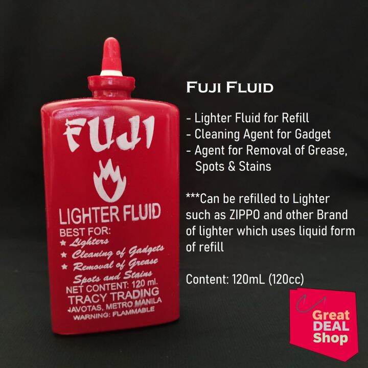 Fuji Lighter Fluid for Zippo and other lighters Used for Cleaning