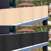 Balcony Shield UV Protection Sunshade Privacy Screen Screening Cover for Backyard Deck Patio Balcony Fence Pool Porch Railing