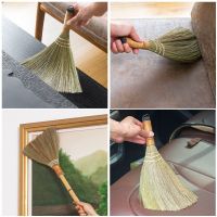 Straw Manual Soft Sweeping Wood Floor Sweeping Broom Soft Hair Fur Household Floor Cleaning Tools Manual Archaize Broom Sweeper