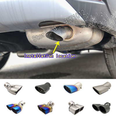For Honda CRV CR-V 2017 2018 2019 2020 Car Cover Muffler Exterior Dedicate Exhaust Tip Tail Outlet Vent protect part