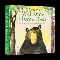 Welcome Homeหมีหนังสือกระดาษแข็งสัตว์ที่แตกต่างกันHome Story Warm Family Loveภาษาอังกฤษตรัสรู้การศึกษาสมุดวาดภาพระบายสีสำหรับเด็กIl Sung Na Yin Chengna