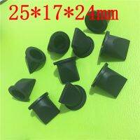 10PCS 25 x 17 x 24MM large silicone black anti-backflow duckbill valve  Check valve for ice cream machine