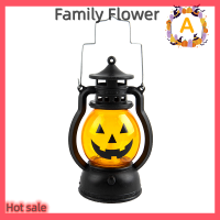 Family Flower Flash Sale Pumpkin Skull LED PONY Oil โคมไฟตกแต่งฮาโลวีน PROP Creative Bar PARTY LIGHT