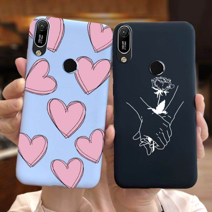 เคสสำหรับ-huawei-y7-2019เคส-huawei-dub-lx1-2019เคสแฟชั่นผิวด้านซิลิโคนสำหรับ-huawei-y7-2019-y-7-2019-dub-lx3เคสโทรศัพท์