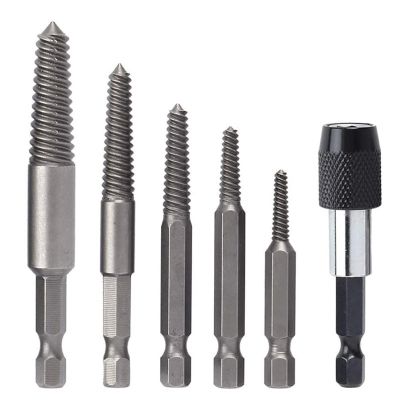 Hex Shank And Spanner For Broken Hand Tool Screw Extractor Center Drill Bits Guide Set Broken Damaged Bolt Remover