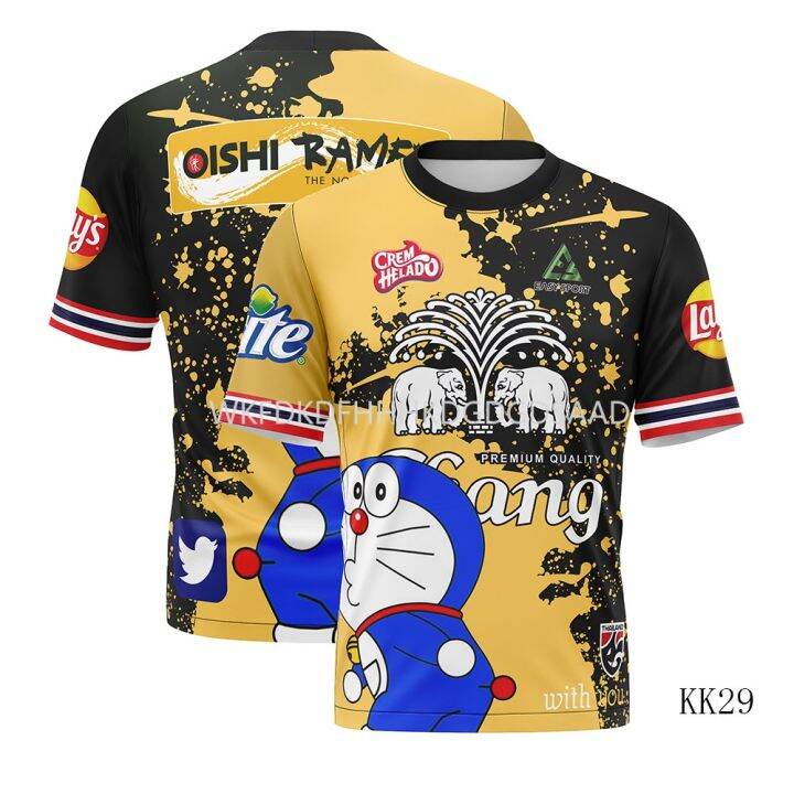 【Ready Stock】jersey thailand doraemon shirt jersey anime New Jersey
