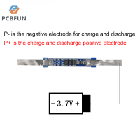 pcbfun 1S 3.7V 18650ลิเธียม B-Attery แผ่นป้องกัน4.2V โพลิเมอร์ B-Attery แผ่นป้องกัน4.5-9A การทำงานในปัจจุบันเข็มขัดนิกเกิลจุด